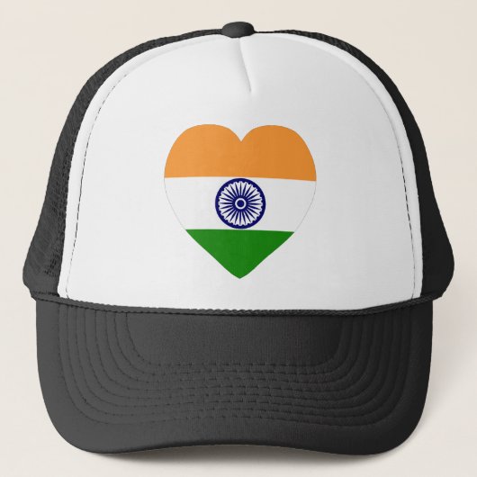 India - Vlaggenhart Trucker Pet (Voorkant)