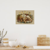 India Wildlife - Indische olifant Poster (Keuken)