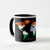 India woont in de Amerikaanse Mok (Voorkant links)