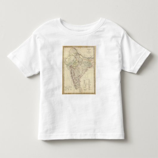 India XII Index-kaart Kinder Shirts (Voorkant)