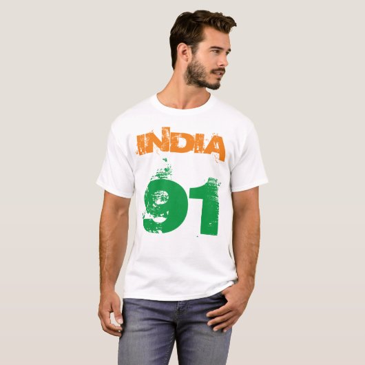 India XZZX T T-shirt (Voorkant volledig)