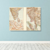 India Zuid, Birma, Maleis Canvas Afdruk (Insitu (Houten vloer))