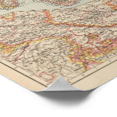 India Zuid, Birma, Maleis Poster (Hoek)