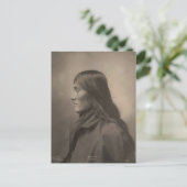  indiaan : Bartelda, Apache - Briefkaart (Staand voorkant)