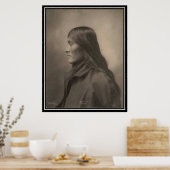 indiaan : Bartelda , Apache - Poster (Keuken)