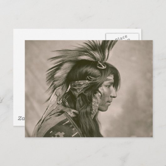 Indiaan Briefkaart (Voorkant / Achterkant)