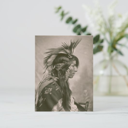 Indiaan Briefkaart (Staand voorkant)