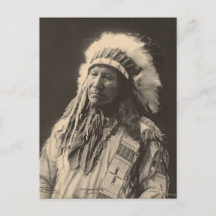 indiaan : Chief American Horse, Sioux - Briefkaart