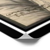  indiaan : Chief American Horse , Sioux - Poster (Hoek)