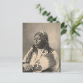  indiaan : Chief Grant Richards, Tonkawa - Briefkaart (Staand voorkant)