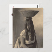  indiaan : Gele doezelaar, Maricopa - Briefkaart (Voorkant / Achterkant)