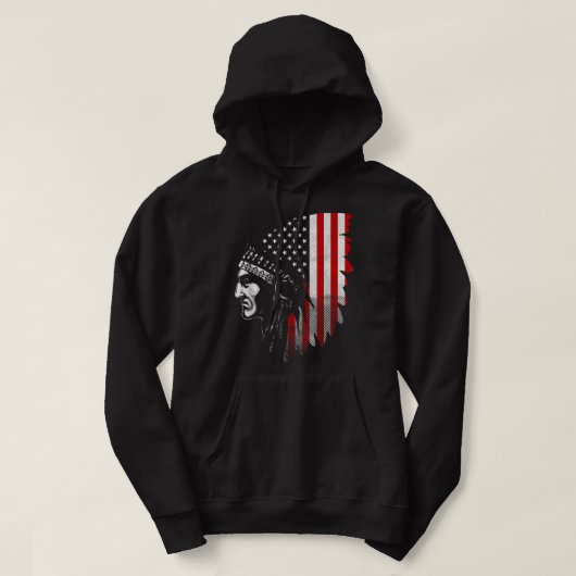 Indiaan Hoodie (Design voorkant)