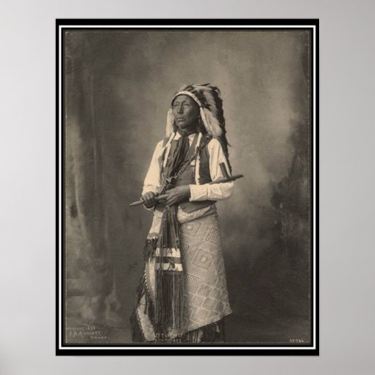  indiaan: Kleine Chief, Arapahoe - Poster (Voorkant)