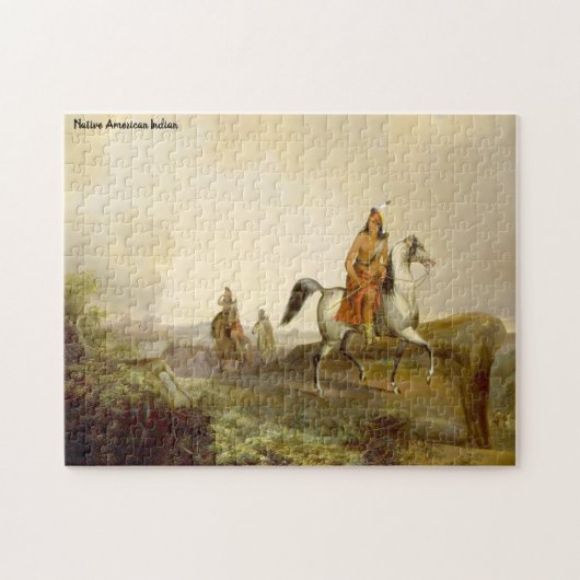 Indiaan Legpuzzel (Horizontaal)