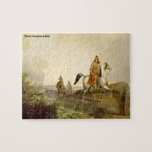 Indiaan Legpuzzel (Horizontaal)