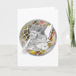 Indiaan met Baby Kaart