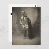  indiaan : Six Toes, Kiowa - Briefkaart (Voorkant / Achterkant)