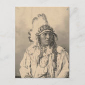  indiaan : Spotte Jack Rabbit, Crow - Briefkaart (Voorkant)