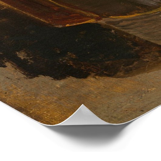 Indiaan uit Calcutta - Eugène Delacroix Fine Art Poster (Hoek)