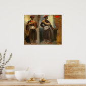 Indiaan uit Calcutta - Eugène Delacroix Fine Art Poster (Keuken)