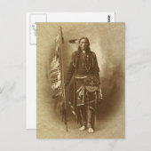 Indiaans Briefkaart (Voorkant / Achterkant)