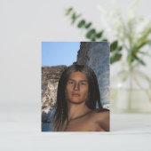 Indiaans Briefkaart (Staand voorkant)