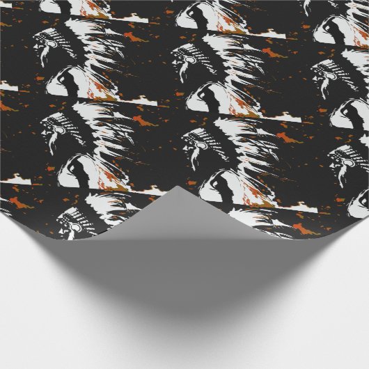 Indiaans Cadeaupapier (Hoek)