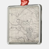 Indiaans grondgebied metalen ornament (Links)