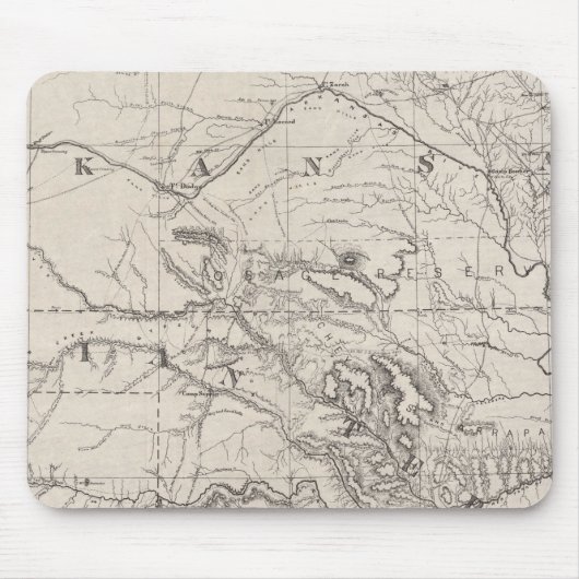 Indiaans grondgebied muismat (Voorkant)