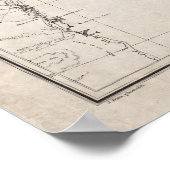 Indiaans grondgebied poster (Hoek)