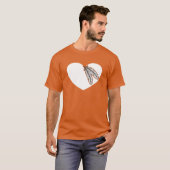 Indiaans hart Indiaans Indiaans T-shirt (Voorkant volledig)