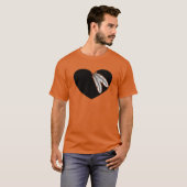 Indiaans hart Indiaans Indiaans T-shirt (Voorkant volledig)
