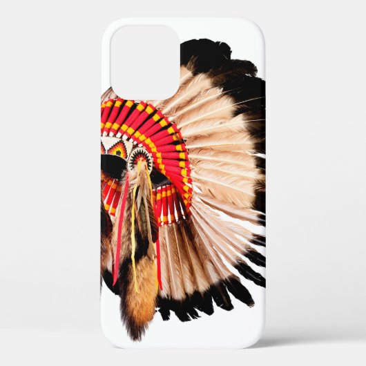 indiaans hoofdadres ( indian chi ) Case-Mate iPhone case (Achterkant)