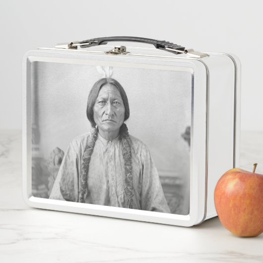 Indiaans icoon: Lakota leider Sitting Bull (In situ)