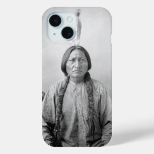 Indiaans icoon: Lakota leider Sitting Bull iPhone 15 Case