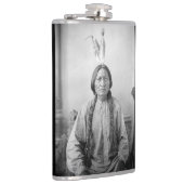 Indiaans icoon: Lakota leider Sitting Bull Heupfles (Rechts)