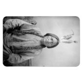 Indiaans icoon: Lakota leider Sitting Bull Magneet (Horizontaal)
