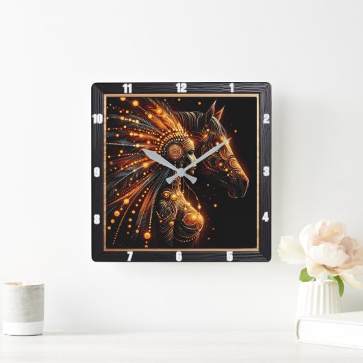 Indiaans Indiaans erfgoed Vierkante Klok (Huis)