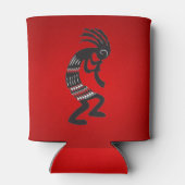 Indiaans Kokopelli symbool Blikjeskoeler (Achterkant)