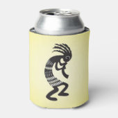 Indiaans Kokopelli symbool Blikjeskoeler (Blikje Voorkant)