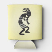 Indiaans Kokopelli symbool Blikjeskoeler (Achterkant)