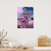 Indiaans meisje poster (Keuken)