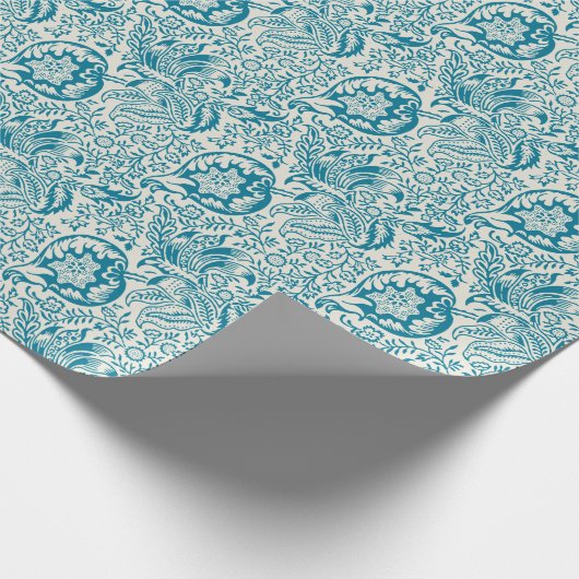 Indiaans patroon cadeaupapier (Hoek)