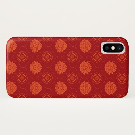 Indiaans patroon Case-Mate iPhone case (Achterkant (horizontaal))