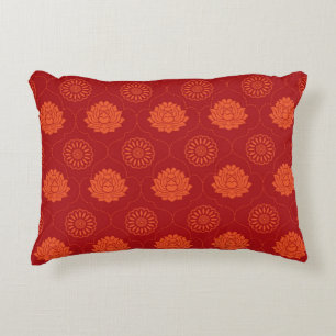 Indiaans patroon decoratief kussen