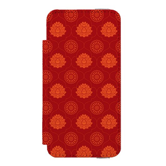 Indiaans patroon incipio iPhone portemonnee hoesje (Voorkant Agenda)