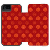 Indiaans patroon incipio iPhone portemonnee hoesje (Agenda Open)