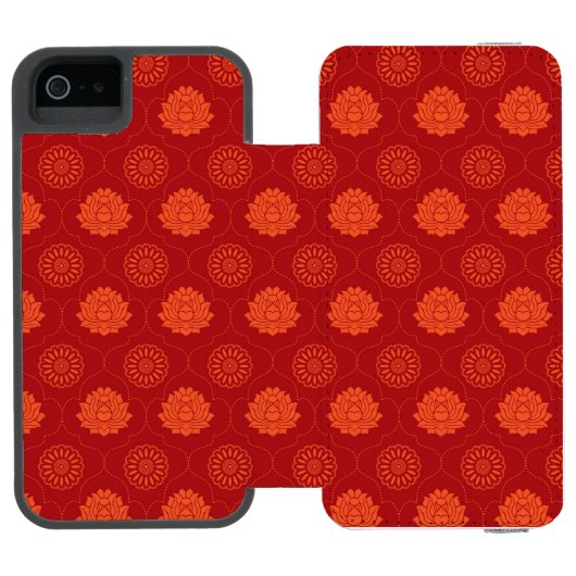 Indiaans patroon incipio iPhone portemonnee hoesje (Agenda Open)