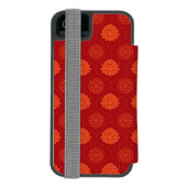 Indiaans patroon incipio iPhone portemonnee hoesje (Agenda Achterkant)