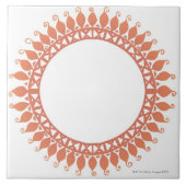 Indiaans patroon tegeltje (Voorkant)